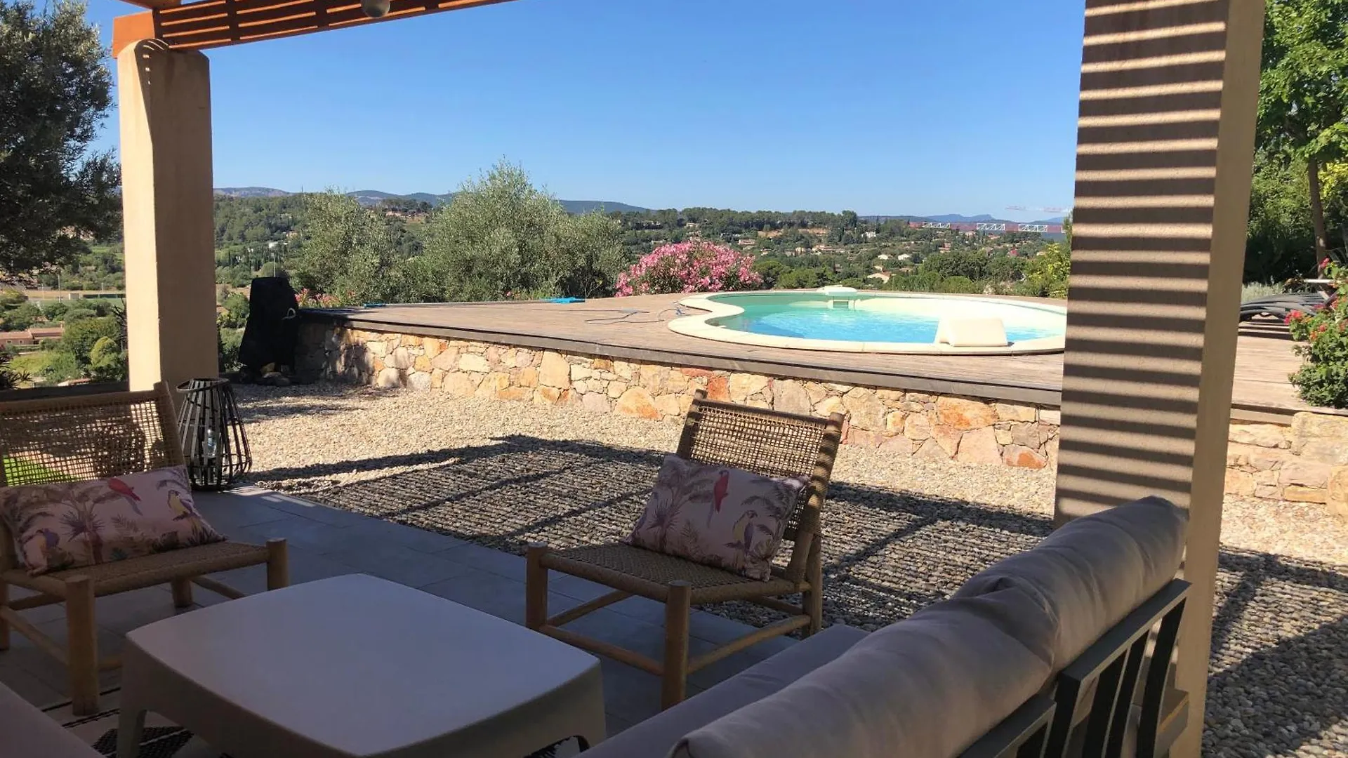 Villa De Charme Magnifique Vue Panoramique Et Piscine Lorgues France